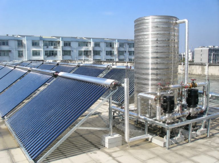 蔡甸区商用大容量真空管太阳能热水系统
